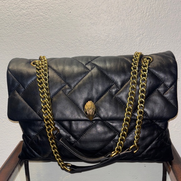 Kurt Geiger Handbags - Kurt Geiger XXL Kensington Soft Quilted Leather Shoulder Bag